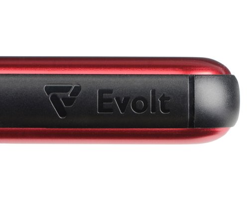 Аккумулятор внешний Evolt Forge v.2, металл, 10000mah, красный (591201)