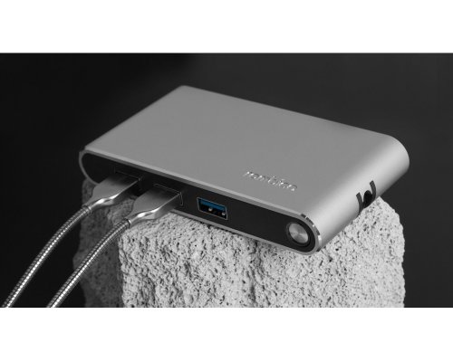 Хаб USB Rombica Type-C Hermes Black/черный RA-243354