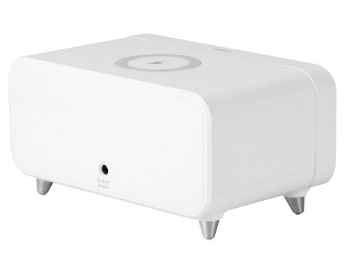 Часы с беспроводным зарядным устройством Rombica Timebox 1 белый RA-241708