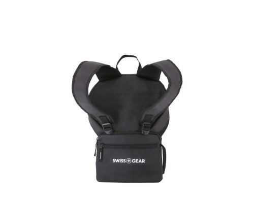 Folding backpack Swissgear polyester black 21 l