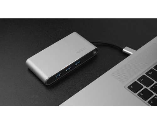 Хаб USB Rombica Type-C Hermes Black/черный RA-243354