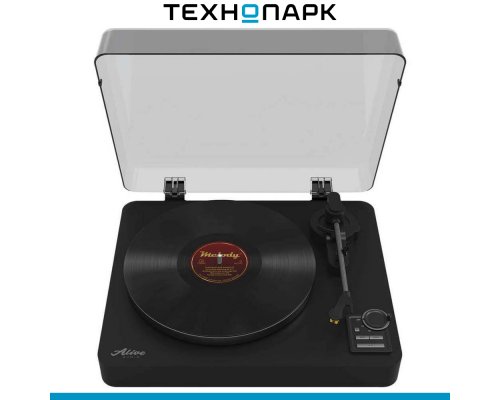 Проигрыватель виниловых пластинок Alive Audio Magna Black/черный