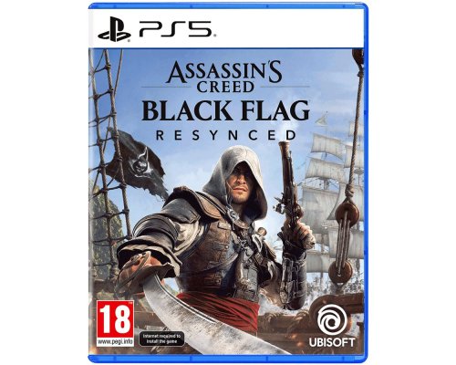 Игра для приставки Sony PS5 Assassins Creed Black Flag Resynced, русская версия
