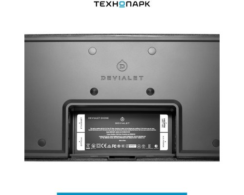 Саундбар Devialet Dione, матовый чёрный