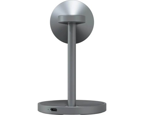 Устройство зарядное беспроводное Magssory Base 3 в 1 Qi2 Midnight (WCH012m)