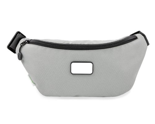 Bag belt Brand Charger Bumble universal waterproof made of recycled plastic, grey (936088)