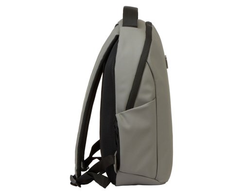 Backpack Voyager Sofit laptop made of eco‑leather, gray (935710)