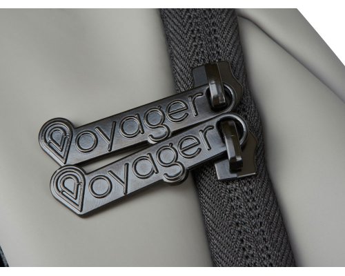 Backpack Voyager Sofit laptop made of eco‑leather, gray (935710)
