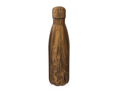 Vacuum thermal bottle Waterline Britewood S4, 500 ml, craft tube (wood)