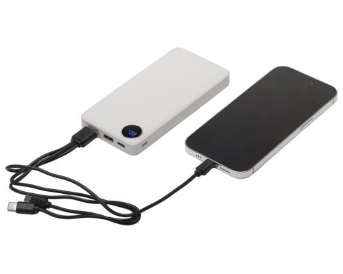 External battery with Evolt Mild display, 10,000 mAh, white (591236)