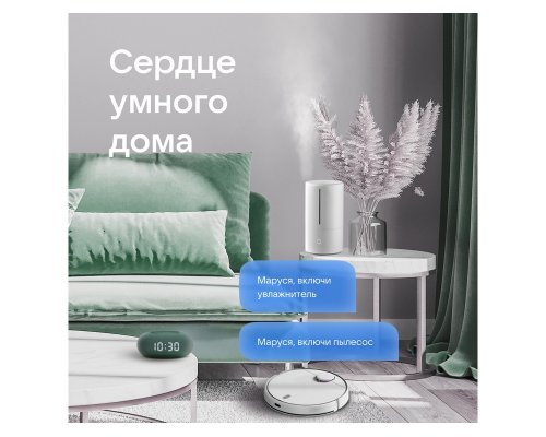 Smart speaker VK Capsule Mini with voice assistant Marusia coniferous green