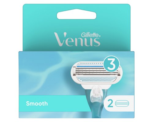 Кассеты сменные для бритвы Gillette Venus Smooth 2 шт.