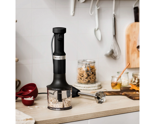 Immersion blender KitchenAid 5KHBV83EBM matte black