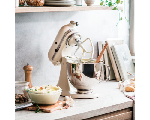 Planetary mixer KitchenAid Artisan 5KSM125EMH 4.8 l, milk