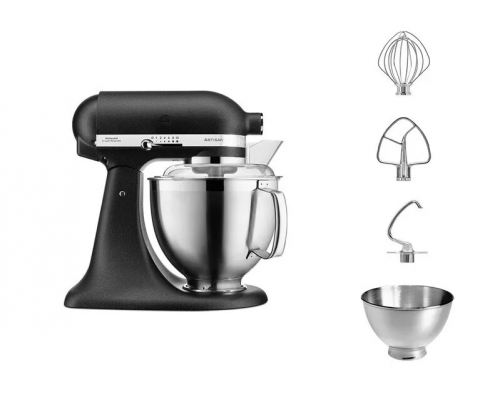 Миксер планетарный KitchenAid Artisan 5KSM185PSEBK 4.8 л чугун