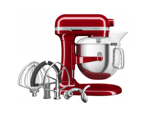 Planetary mixer KitchenAid Artisan 5KSM70SHXEER 6.6 l, red