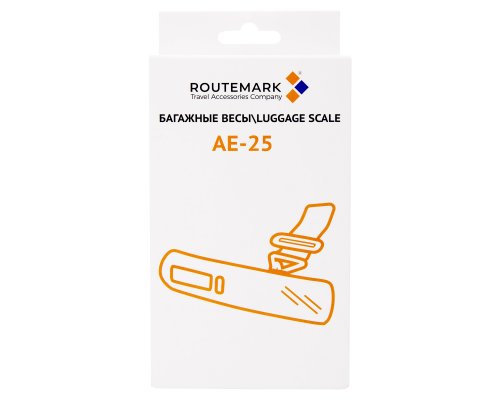 Luggage scales Routemark black АЕ25