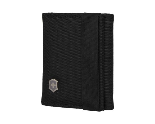 Wallet Victorinox TA 5.0 Tri-Fold with RFID Protection, Nylon, 9x3x10 cm, Black (610394)