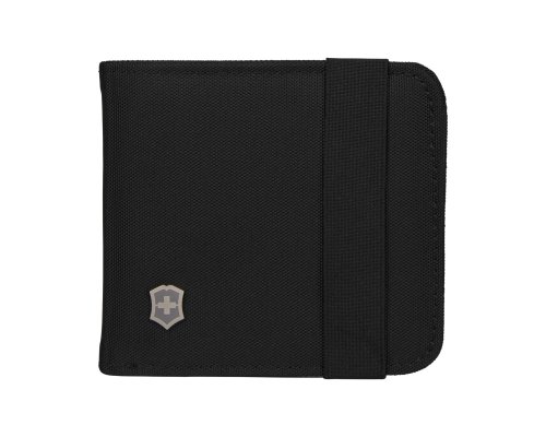 Бумажник Victorinox Ta 5.0 Bi-Fold Wallet с RFID защитой, нейлон, 11x1x10 см чёрный (610396)