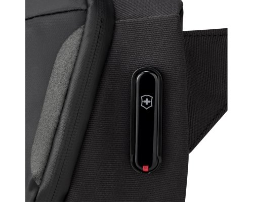 Рюкзак с одним плечевым ремнём Victorinox Touring 2.0, 30x11x17 см, полиэстер 600D, черный (612128)