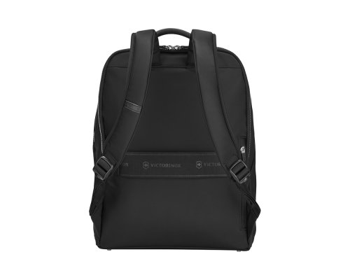 Рюкзак женский Victorinox Victoria Signature Deluxe Backpack, 32x18x39 см, нейлон/кожа, черный (612201)