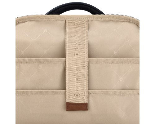 Рюкзак женский Victorinox Victoria Signature Deluxe Backpack, 32x18x39 см, нейлон/кожа, черный (612201)