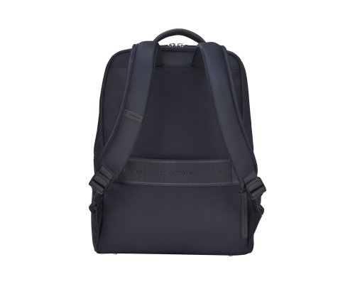 Рюкзак Victorinox Victoria Signature Compact Backpack, 30x16x38 см, нейлон/кожа, синий (612204)