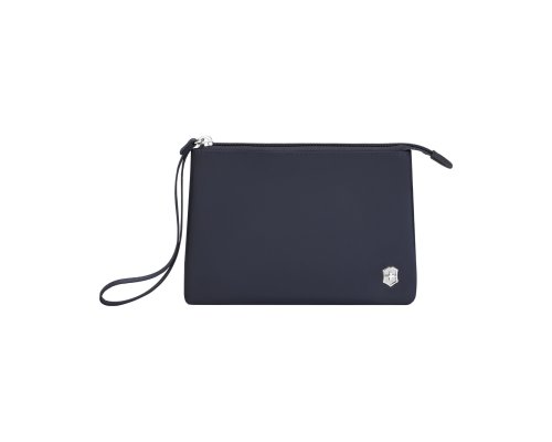 Рюкзак Victorinox Victoria Signature Compact Backpack, 30x16x38 см, нейлон/кожа, синий (612204)