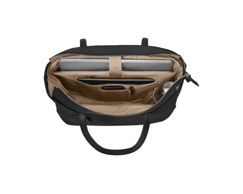 Сумка Victorinox Victoria Signature Tote, 51x15x30 см, нейлон/кожа, черная (612205)