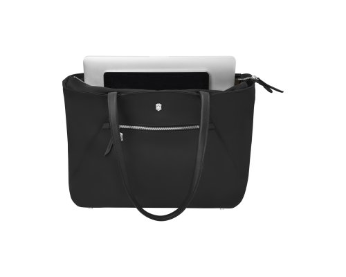 Сумка Victorinox Victoria Signature Tote, 51x15x30 см, нейлон/кожа, черная (612205)