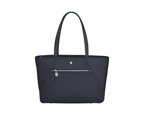 Сумка женская Victorinox Victoria Signature Tote, 51x15x30 см, нейлон/кожа, синяя (612206)
