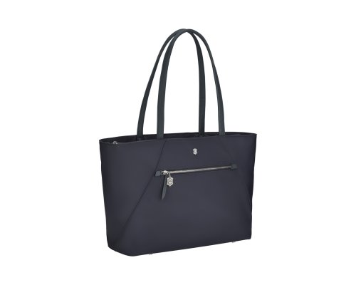 Сумка женская Victorinox Victoria Signature Tote, 51x15x30 см, нейлон/кожа, синяя (612206)