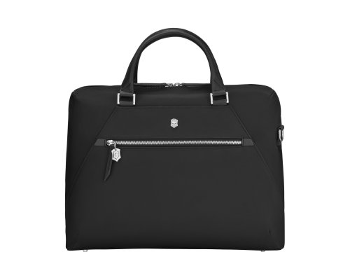Briefcase Victorinox Victoria Signature, 42x13x30 cm, nylon/leather, black (612209)