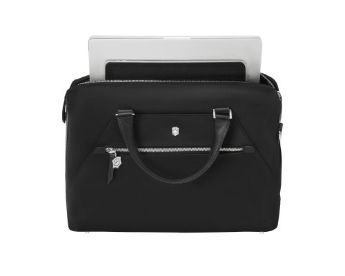 Briefcase Victorinox Victoria Signature, 42x13x30 cm, nylon/leather, black (612209)