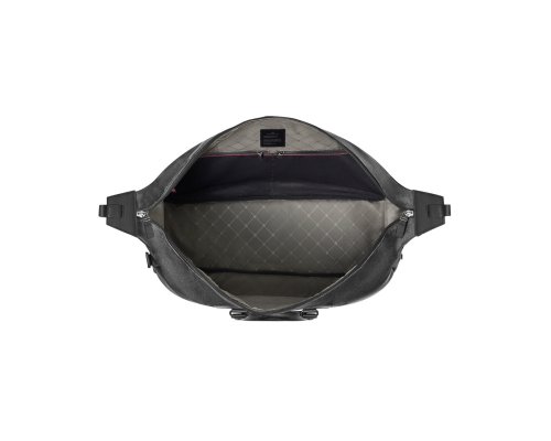 Travel bag Victorinox Architecture Urban 2 Weekender, polyester/leather, 24x56x30 cm, 45 L, grey (612667)