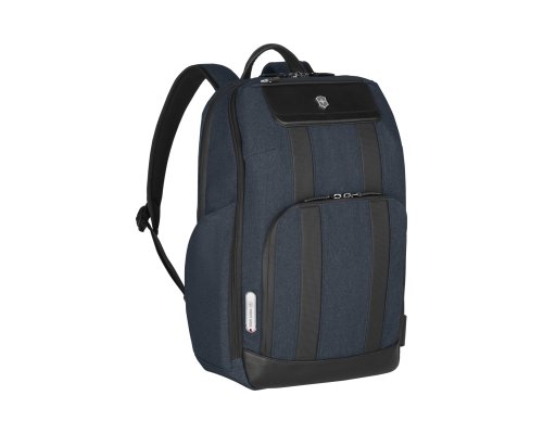 Рюкзак Victorinox Architecture Urban 2 Deluxe Backpack 15”, 31x23x46 см, полиэстер/кожа, синий (612669)