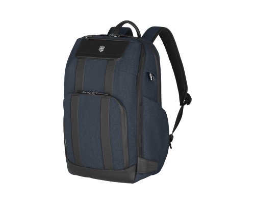 Рюкзак Victorinox Architecture Urban 2 Deluxe Backpack 15”, 31x23x46 см, полиэстер/кожа, синий (612669)