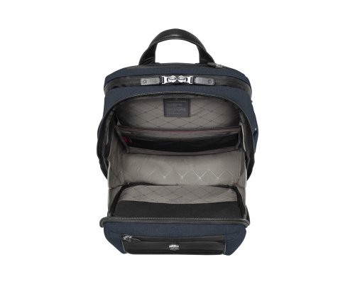Рюкзак Victorinox Architecture Urban 2 Deluxe Backpack 15”, 31x23x46 см, полиэстер/кожа, синий (612669)
