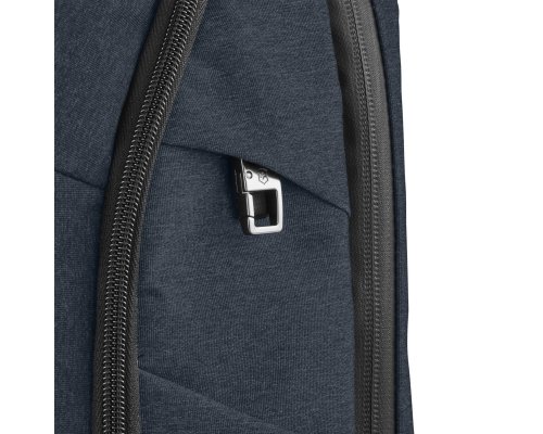 Рюкзак Victorinox Architecture Urban 2 Deluxe Backpack 15”, 31x23x46 см, полиэстер/кожа, синий (612669)