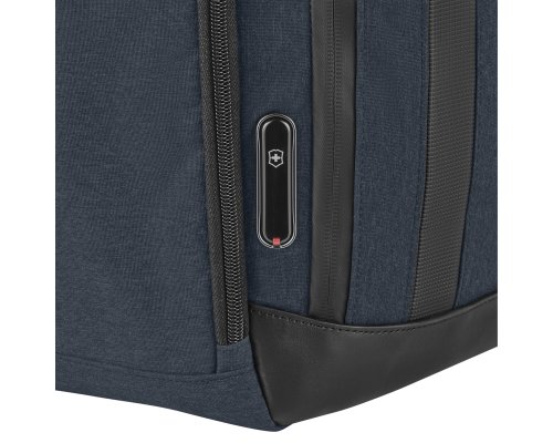Рюкзак Victorinox Architecture Urban 2 Deluxe Backpack 15”, 31x23x46 см, полиэстер/кожа, синий (612669)