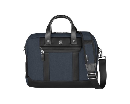 Портфель Victorinox Architecture Urban2 15'', 42x13x31 см, полиэстер/кожа, синий (612671)