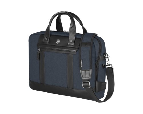 Портфель Victorinox Architecture Urban2 15'', 42x13x31 см, полиэстер/кожа, синий (612671)