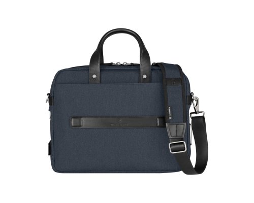Портфель Victorinox Architecture Urban2 15'', 42x13x31 см, полиэстер/кожа, синий (612671)