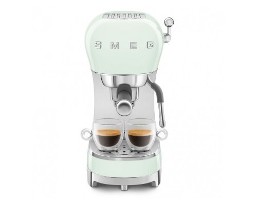 Espresso coffee machine Smeg ECF02PGEU pastel green
