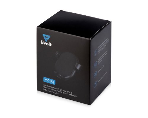 Устройство зарядное автомобильное беспроводное Evolt Mobi 5 Вт, черный RA-279537