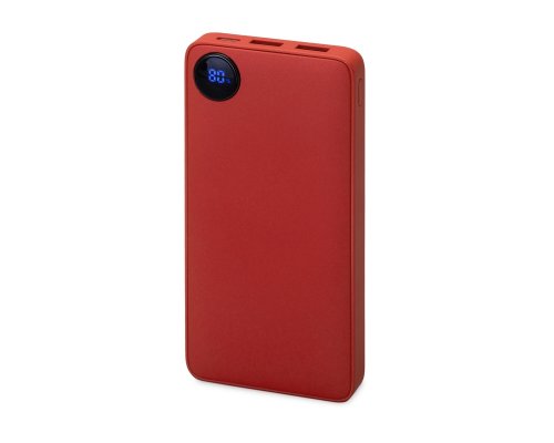 Аккумулятор внешний с дисплеем Evolt Mild, 10 000 mAh, красный (591231)