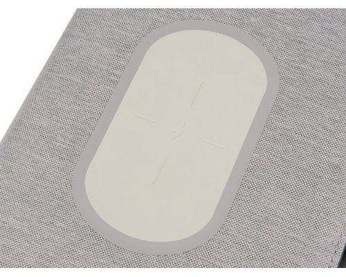 Органайзер с беспроводной зарядкой Evolt  Powernote, 5000 мАч, светло-серый (593918)