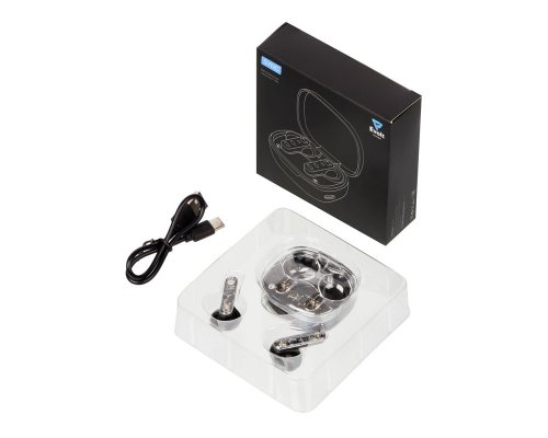 Headphones wireless Evolt Tws wireless Sync, black (591917)