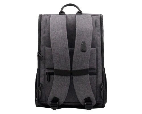 Backpack organizer waterproof Brand Charger Marco Polo for laptop 15.6", grey (936028)