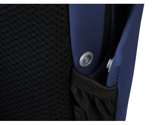 Backpack Voyager Sofit laptop made of eco‑leather, 34×14×44 cm, blue (935712)